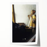 Baroque Art - Elegant Lady with Jewelry, Classic Art Prints Collection