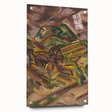 Expressionist Art: From Lužna by Arnold Peter Weisz-Kubínčan Print