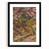 Expressionist Art: From Lužna by Arnold Peter Weisz-Kubínčan Print