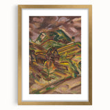 Expressionist Art: From Lužna by Arnold Peter Weisz-Kubínčan Print