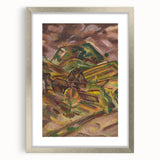 Expressionist Art: From Lužna by Arnold Peter Weisz-Kubínčan Print