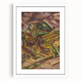 Expressionist Art: From Lužna by Arnold Peter Weisz-Kubínčan Print