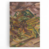 Expressionist Art: From Lužna by Arnold Peter Weisz-Kubínčan Print