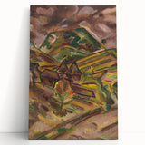 Expressionist Art: From Lužna by Arnold Peter Weisz-Kubínčan Print