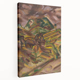 Expressionist Art: From Lužna by Arnold Peter Weisz-Kubínčan Print