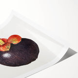 Extra large wall art featuring line art flowers in monochrome, rolled print format, ideal for large living room decor.