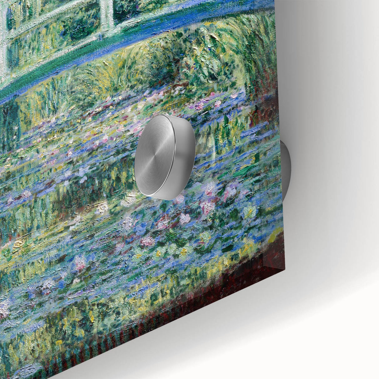 Claude Monet's Water Lilies and Japanese Bridge - Impressionist Garden Art