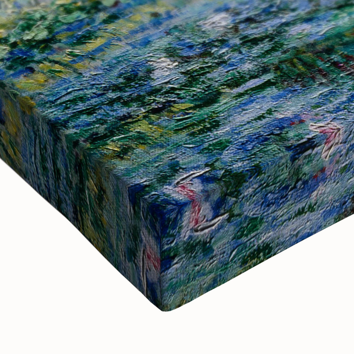 Claude Monet's Water Lilies and Japanese Bridge - Impressionist Garden Art