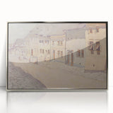 Modern Wall Art - Historic Levoča Street Scene - Contemporary Decor