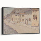 Modern Wall Art - Historic Levoča Street Scene - Contemporary Decor