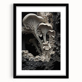 Extra large abstract art print featuring textured, colorful swirls on a framed canvas, ideal for living room decor.