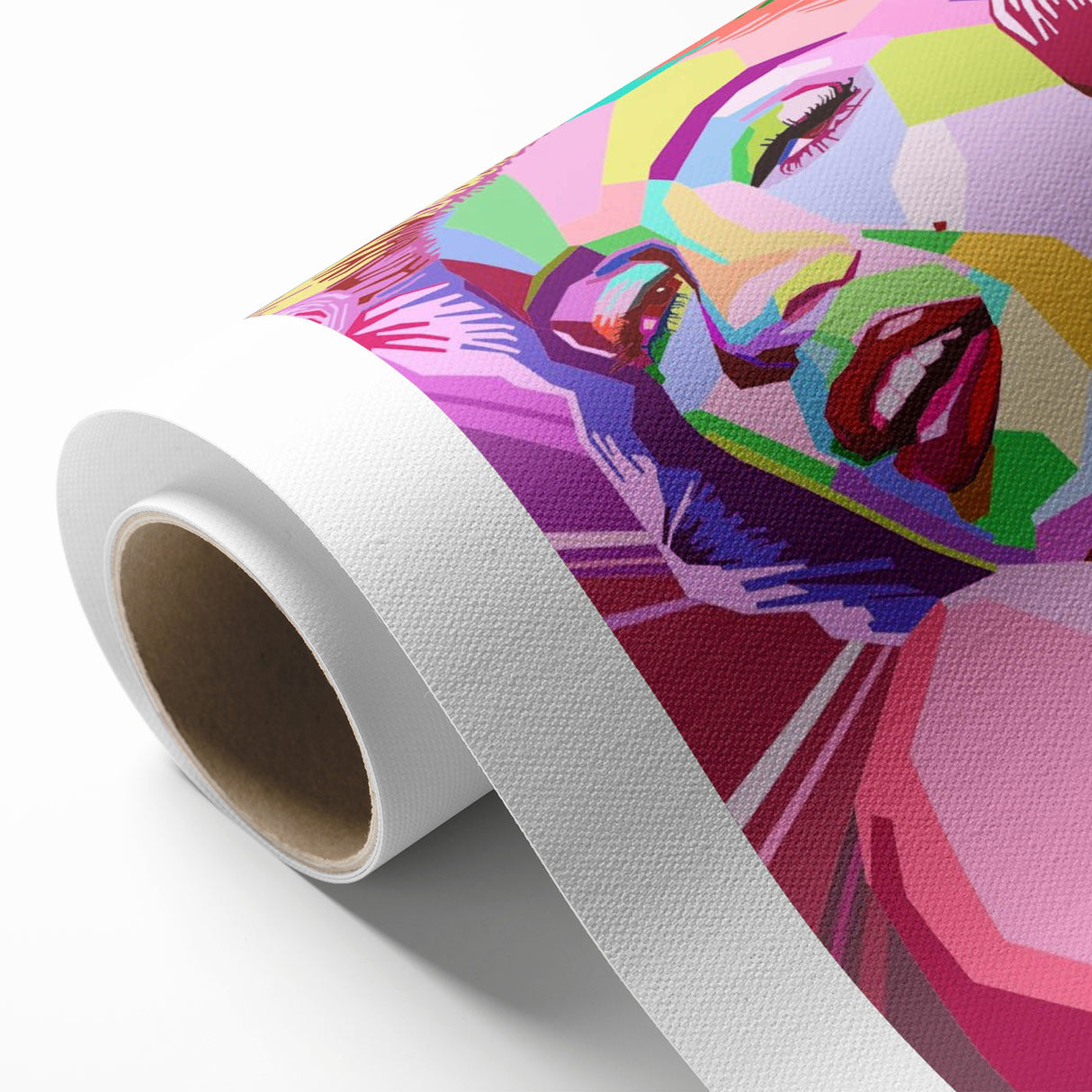 Vibrant Pop Art Wall Art – Colorful Monroe Canvas Print