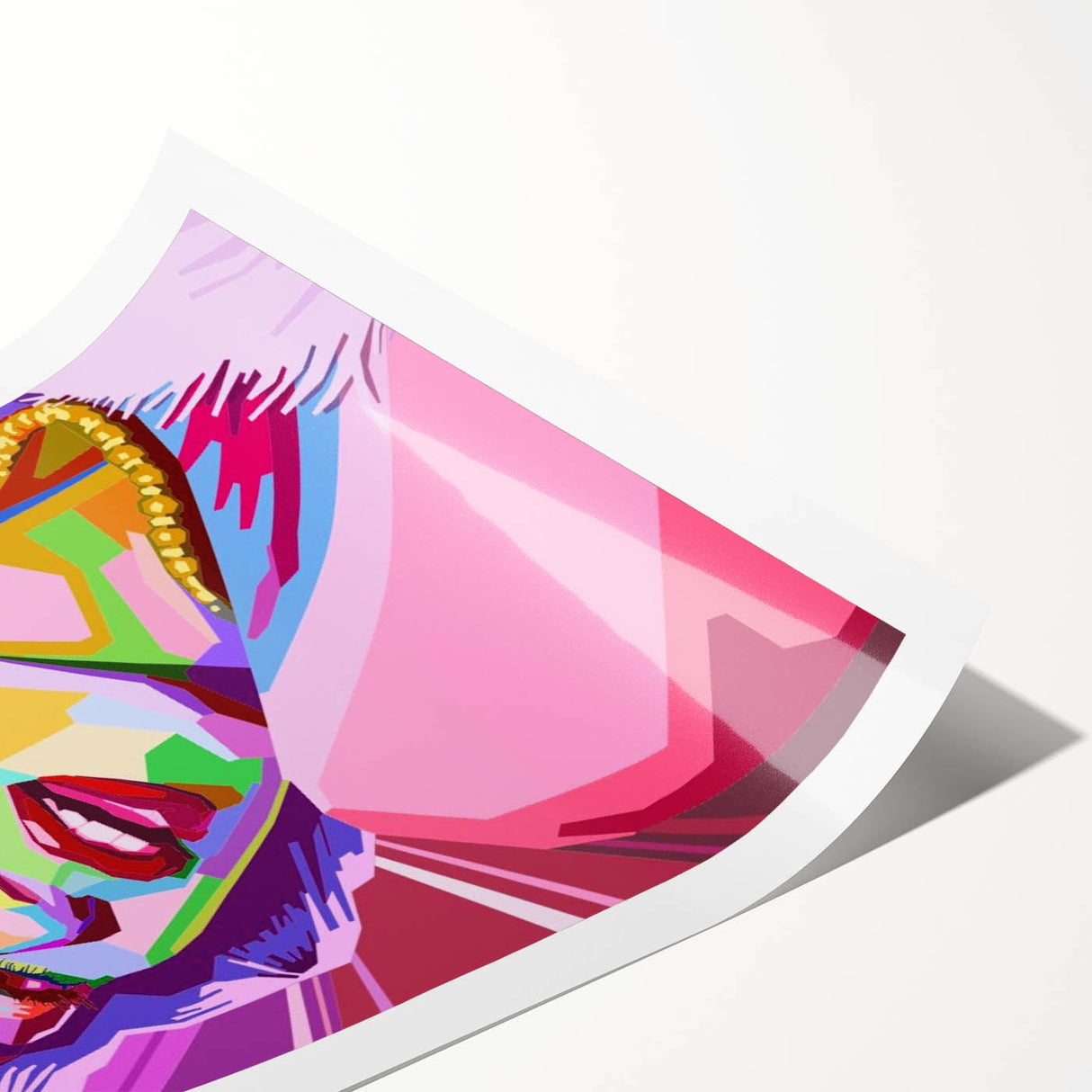 Vibrant Pop Art Wall Art – Colorful Monroe Canvas Print