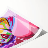 Vibrant Pop Art Wall Art – Colorful Monroe Canvas Print
