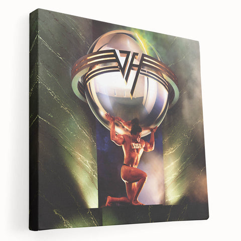 Retro Wall Art – Van Halen 5150 Album | Retro Poster Art Vintage Prints