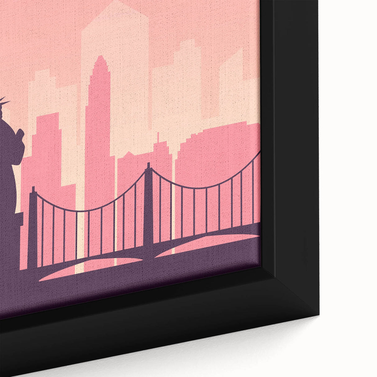 Retro New York City Poster – Vintage Skyline Print & Timeless Wall Art