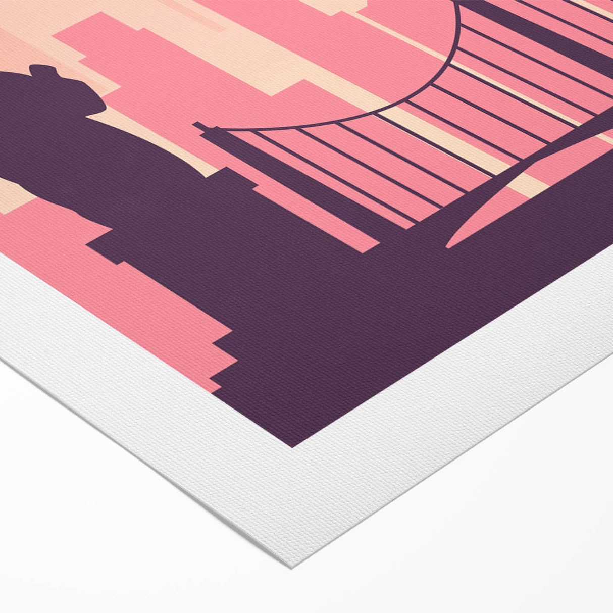 Retro New York City Poster – Vintage Skyline Print & Timeless Wall Art