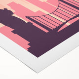 Retro New York City Poster – Vintage Skyline Print & Timeless Wall Art