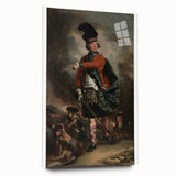 Portrait of Hugh Montgomerie Realism Art Print - Copley Historical Canvas