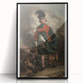 Portrait of Hugh Montgomerie Realism Art Print - Copley Historical Canvas