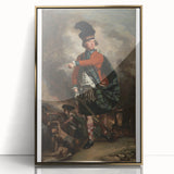 Portrait of Hugh Montgomerie Realism Art Print - Copley Historical Canvas