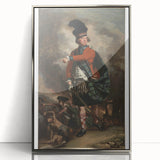 Portrait of Hugh Montgomerie Realism Art Print - Copley Historical Canvas