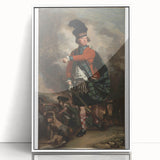 Portrait of Hugh Montgomerie Realism Art Print - Copley Historical Canvas