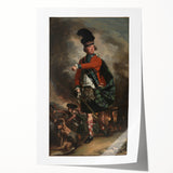 Portrait of Hugh Montgomerie Realism Art Print - Copley Historical Canvas