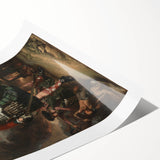 Portrait of Hugh Montgomerie Realism Art Print - Copley Historical Canvas