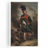 Portrait of Hugh Montgomerie Realism Art Print - Copley Historical Canvas
