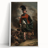 Portrait of Hugh Montgomerie Realism Art Print - Copley Historical Canvas
