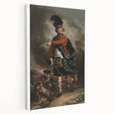 Portrait of Hugh Montgomerie Realism Art Print - Copley Historical Canvas