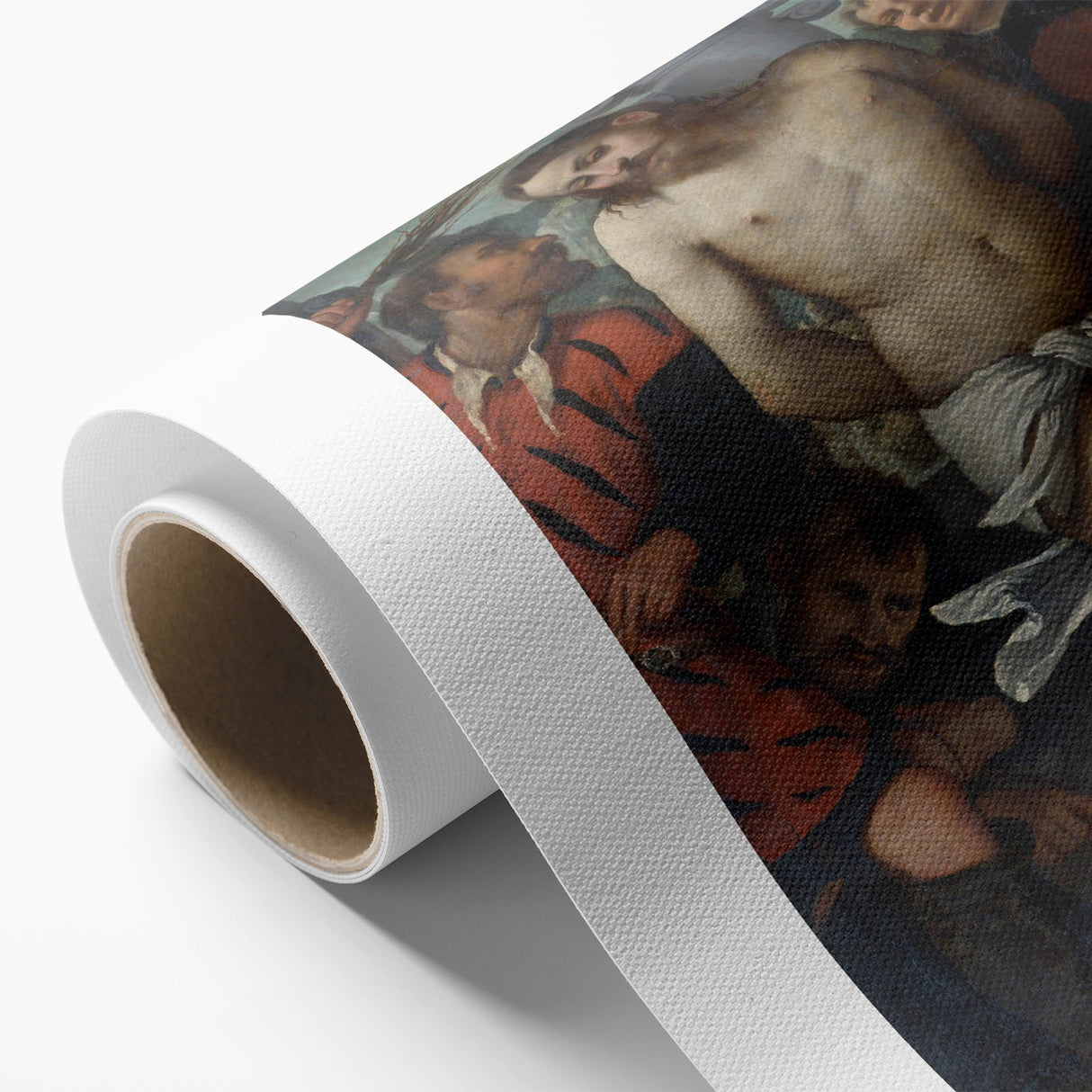 The Flagellation by Girolamo Romanino - Renaissance Religious Art Print