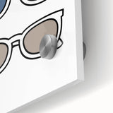 Cool Sunglasses Trio – Boys Trendy Wall Art