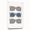Cool Sunglasses Trio – Boys Trendy Wall Art