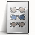 Cool Sunglasses Trio – Boys Trendy Wall Art