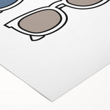 Cool Sunglasses Trio – Boys Trendy Wall Art