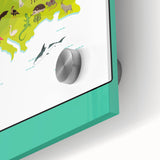 Classroom Educational Posters – Australia Map Learning Print