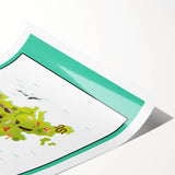 Classroom Educational Posters – Australia Map Learning Print