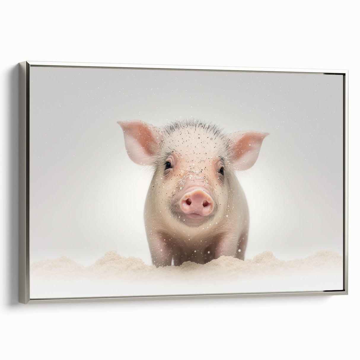 Adorable Piglet Wall Art - Perfect for Kids Room Decor