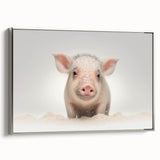 Adorable Piglet Wall Art - Perfect for Kids Room Decor