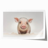 Adorable Piglet Wall Art - Perfect for Kids Room Decor