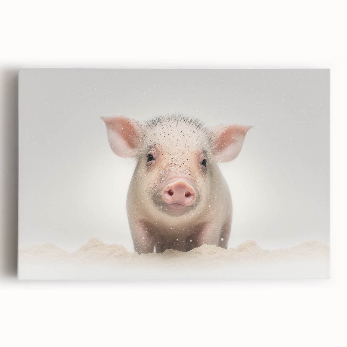 Adorable Piglet Wall Art - Perfect for Kids Room Decor