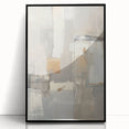 Mid Century Modern Abstract Art - Neutral Minimalist Geometric Decor
