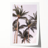 Extra large rolled canvas print featuring a floral design in pastel shades, ideal for art wall dining room decor.