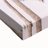 Large art canvas featuring a black and white landscape painting, ideal for bedroom wall decor.