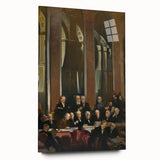 Modern Wall Art - Treaty of Versailles Abstract Historical Scene