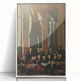 Modern Wall Art - Treaty of Versailles Abstract Historical Scene