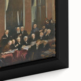 Modern Wall Art - Treaty of Versailles Abstract Historical Scene