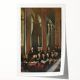 Modern Wall Art - Treaty of Versailles Abstract Historical Scene